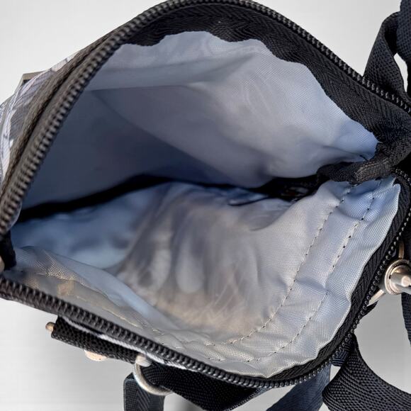 Harley-Davidson Gray Tattoo Crossbody Sling Bag X-body Purse Pouch Punk 99616 - Picture 5 of 8